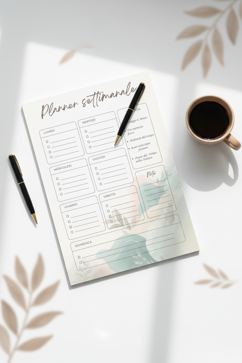 Planner Settimanale Digitale
